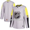 2018 NHL All-Star Trikot Metro Division Blank Adidas Grau Authentic - Herren